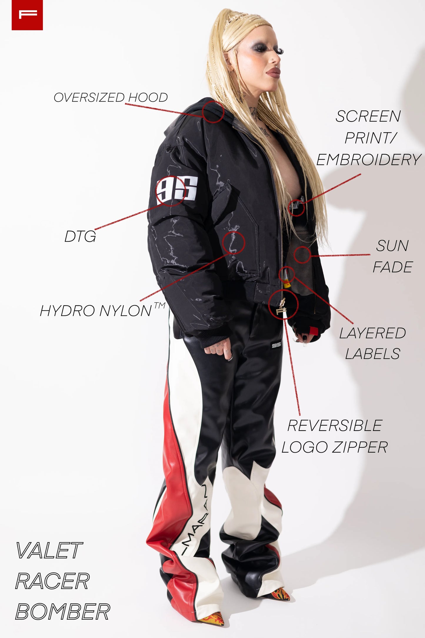 VALET-RACER BOMBER - FALMARAN