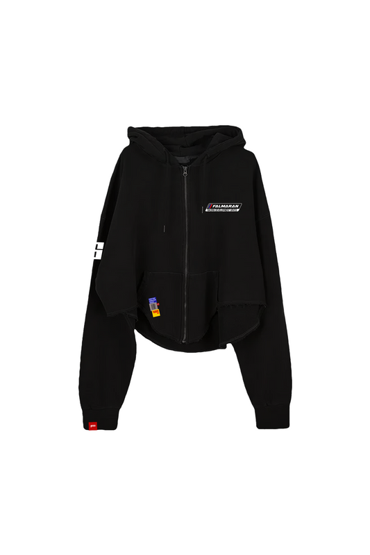NEO CROPPED ZIP HOODIE