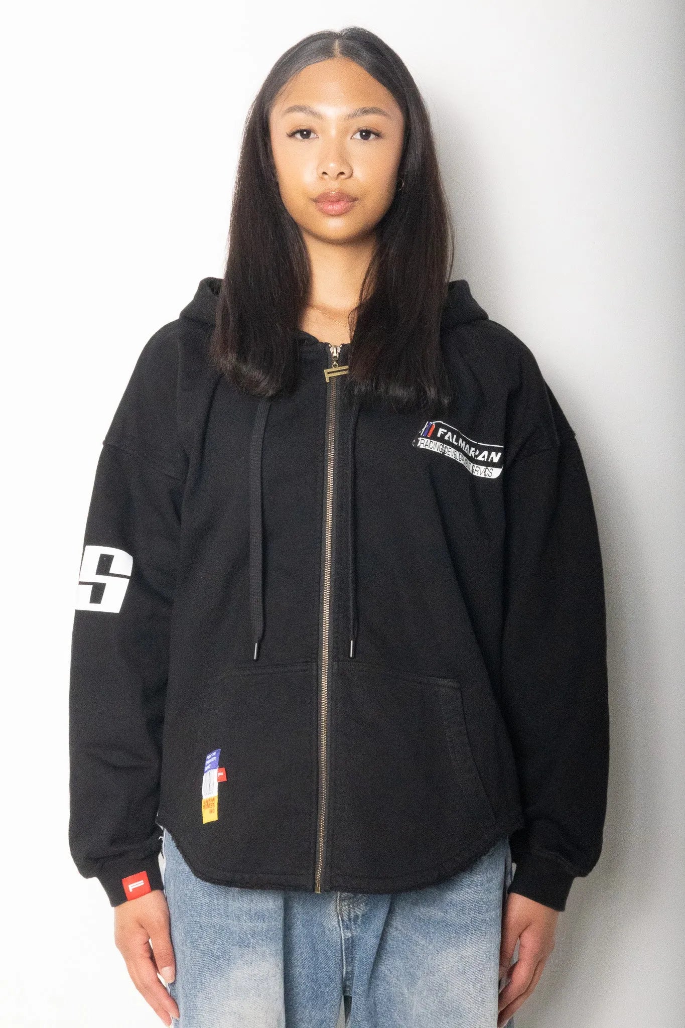 NEO CROPPED ZIP HOODIE - FALMARAN