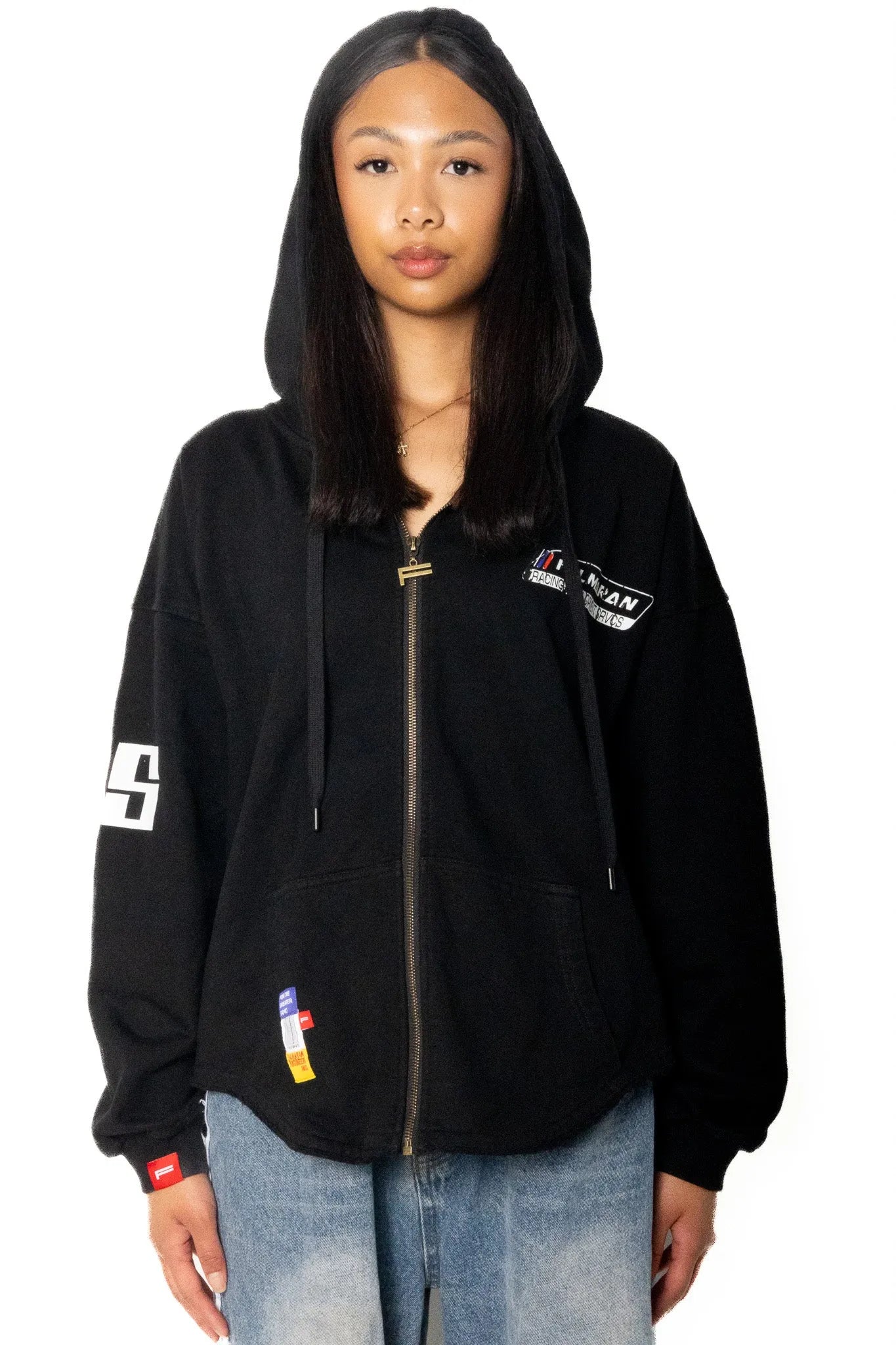 NEO CROPPED ZIP HOODIE - FALMARAN