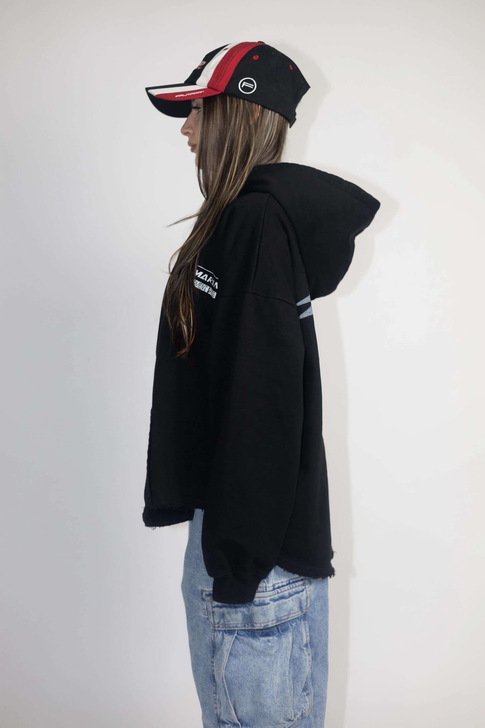 NEO CROPPED ZIP HOODIE - FALMARAN