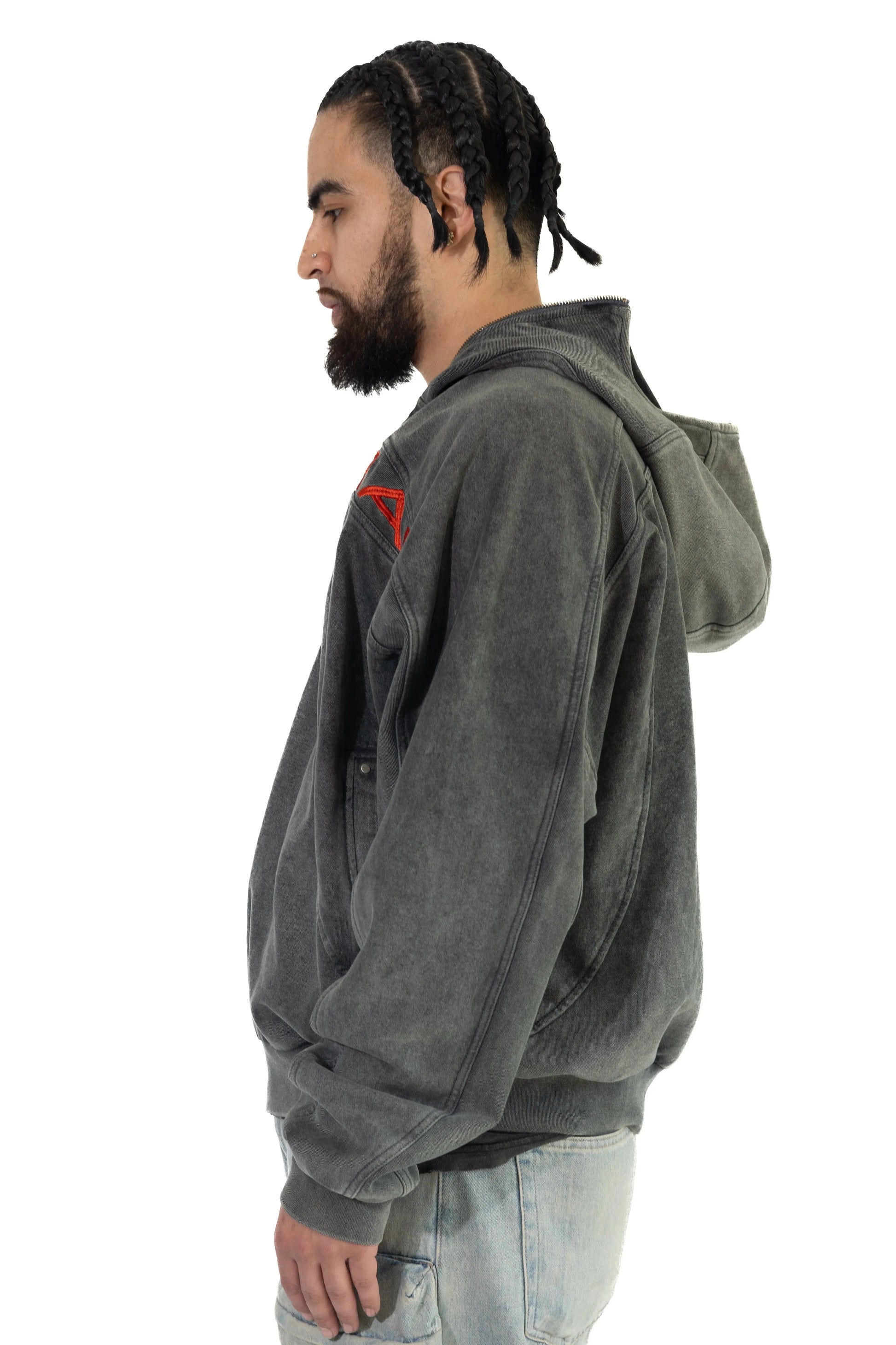 KOMODO - GREY/RED - FALMARAN